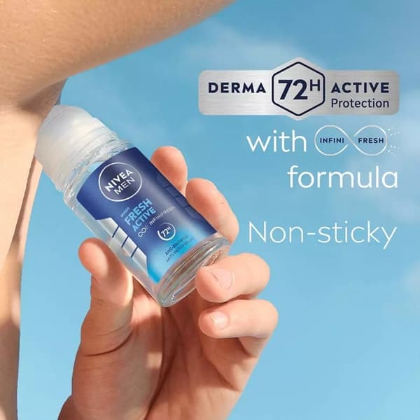 Nivea Men Fresh Active Roll On 50ml