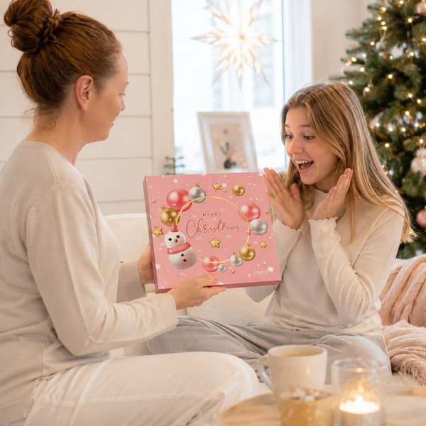 Zmile Cosmetics Beauty Advent Calendar Square Snowman