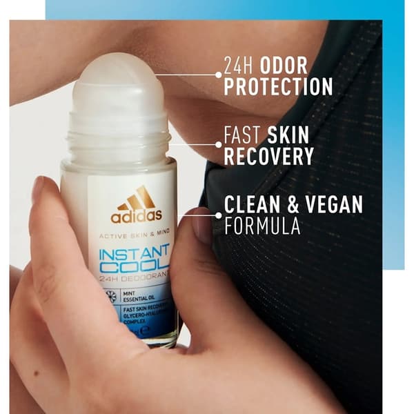 Adidas Instant Cool 24H Deo Roll-on 50ml