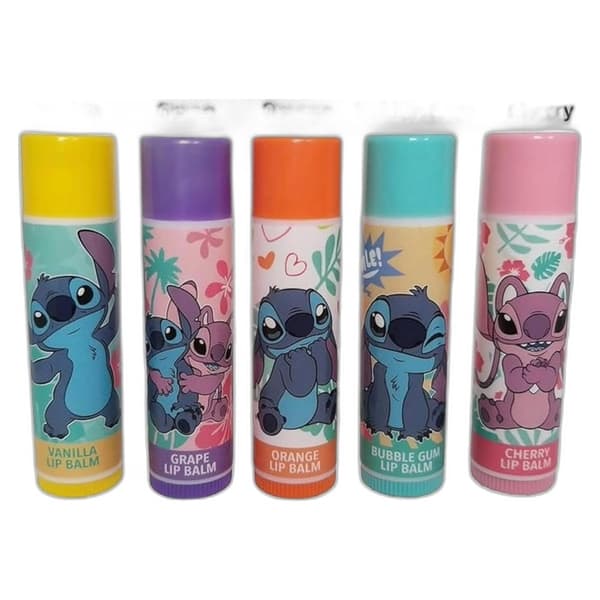 Disney Stitch Lip Balm 5pcs