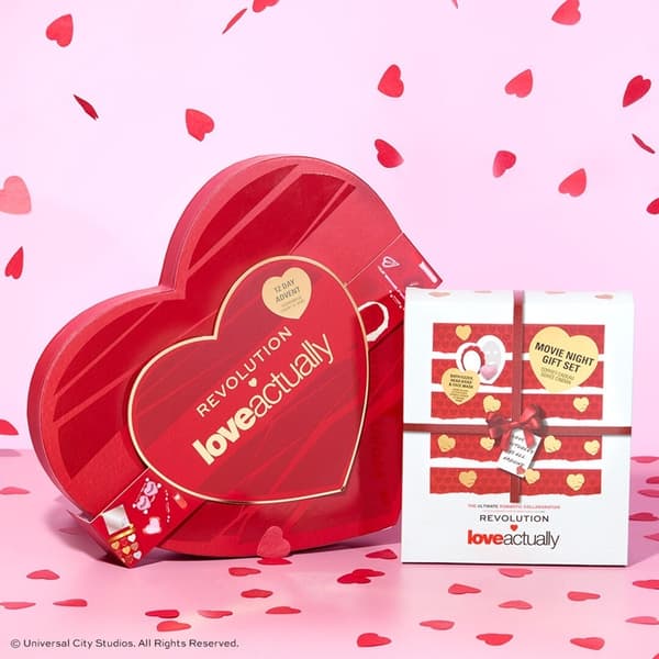 Makeup Revolution x Love Actually 12 Day Advent Calendar