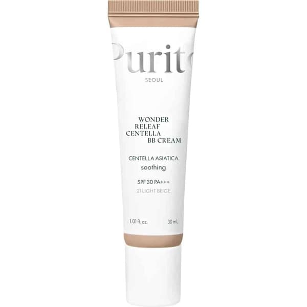 Purito Wonder Releaf Centella BB Cream SPF30 - 21 Light Beige 30ml