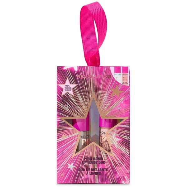 Makeup Revolution Pout Bomb Plumping Mini Lip Gloss Set