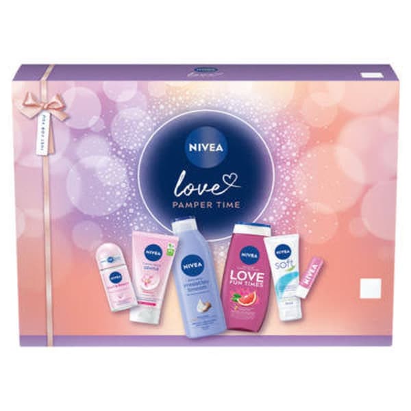 Giftset Nivea Love Pamper Time 6pcs