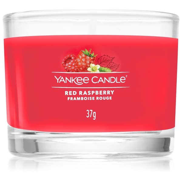 Yankee Candle Filled Votive Red Raspberry 37g