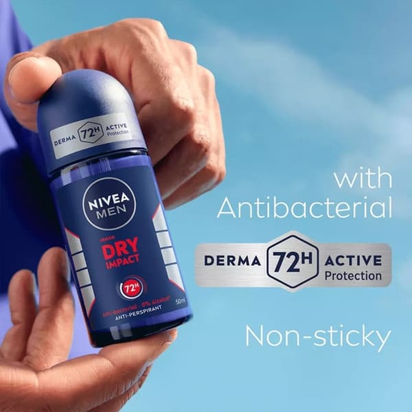 Nivea Men Dry Impact Roll On 50ml