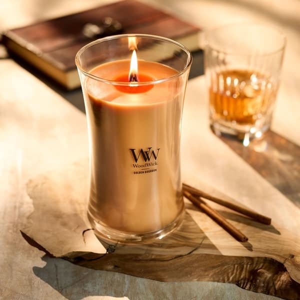 WoodWick Large - Golden Bourbon
