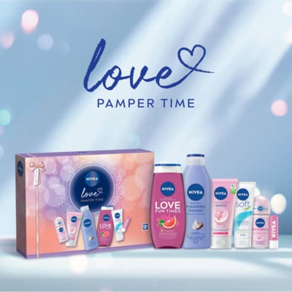 Giftset Nivea Love Pamper Time 6pcs
