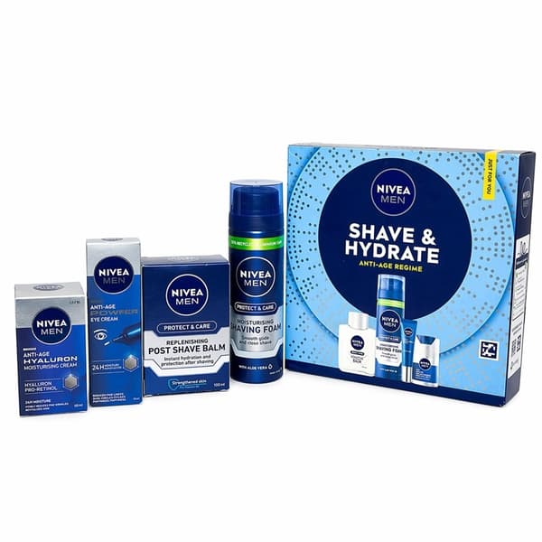 Giftset Nivea Men Shave & Hydrate 4pcs